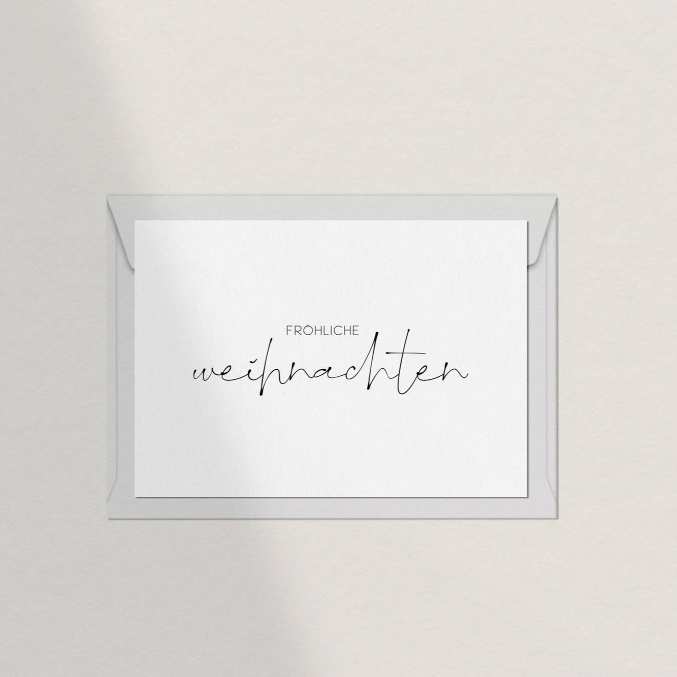 Postkarte Fröhliche Weihnachten