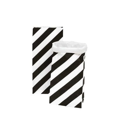 Blockbottombag - diagonale Streifen