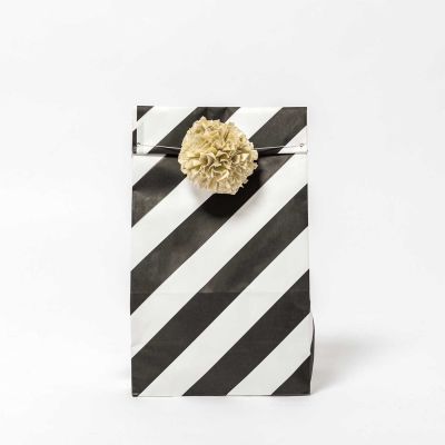 Blockbottombag - diagonale Streifen