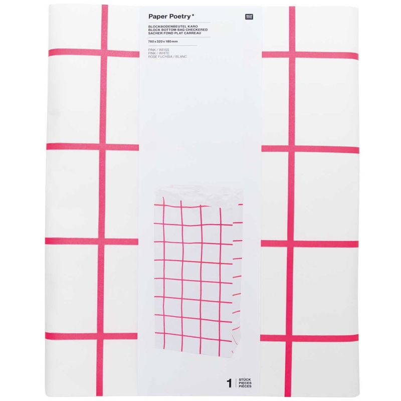 Blockbottombag XL - Karo