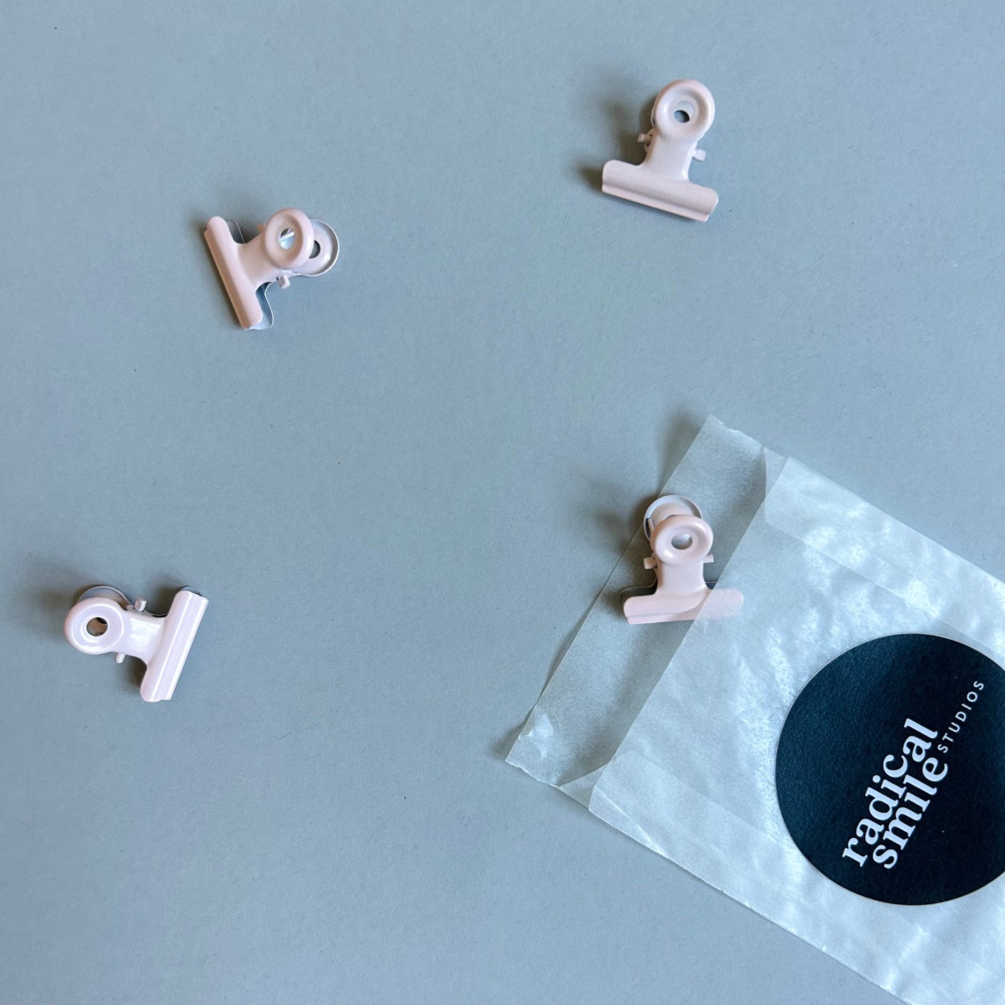 Clips - matt nude, 2,2 cm