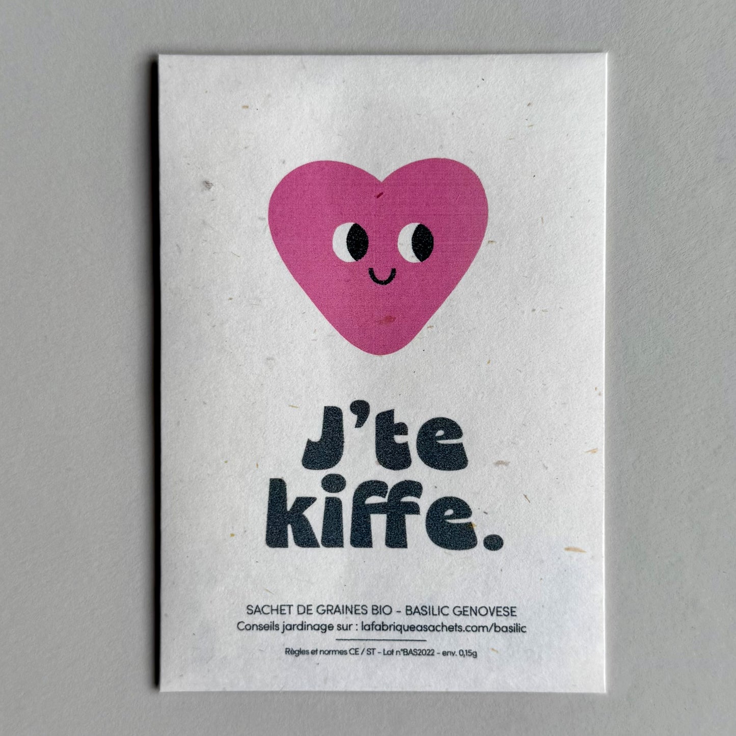 Kräutersamen / Basilikum - 'J'te kiffe'