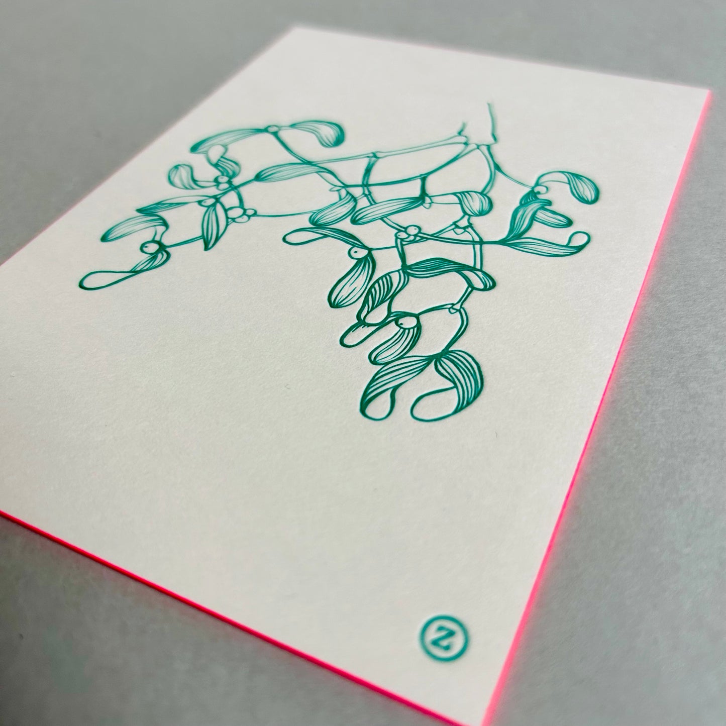 Postkarten - Letterpresse Weihnachten, diverse Motive