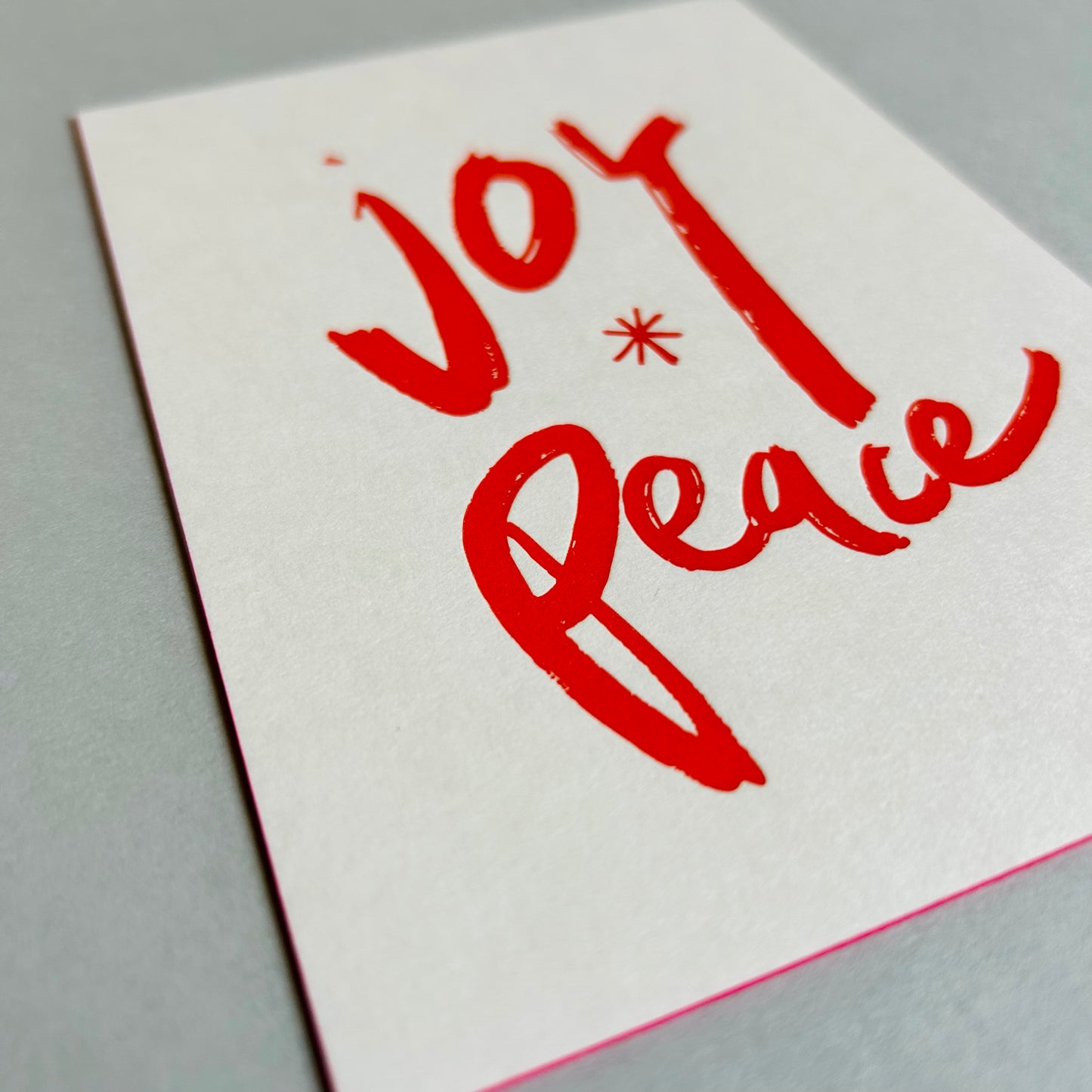 Postkarten - Letterpresse Weihnachten, diverse Motive