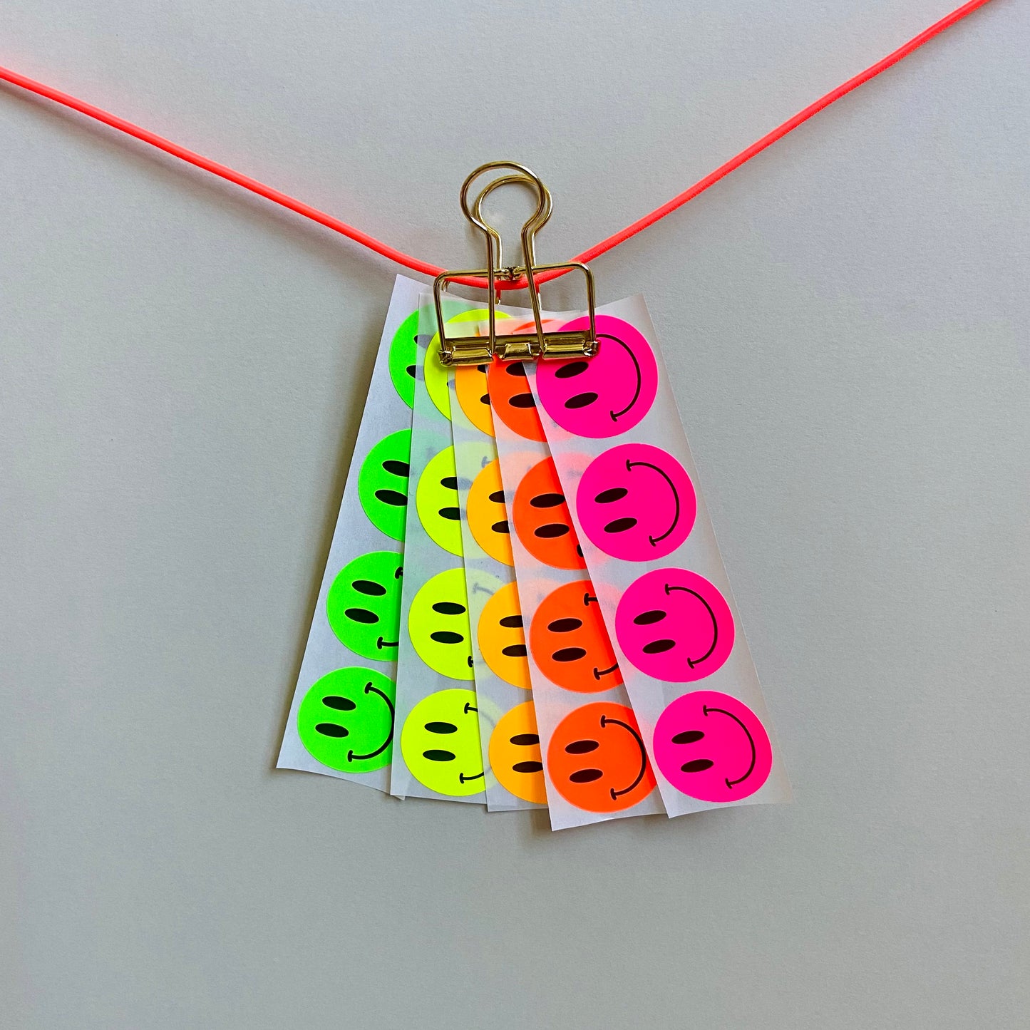 Sticker Smiley - 5er Set
