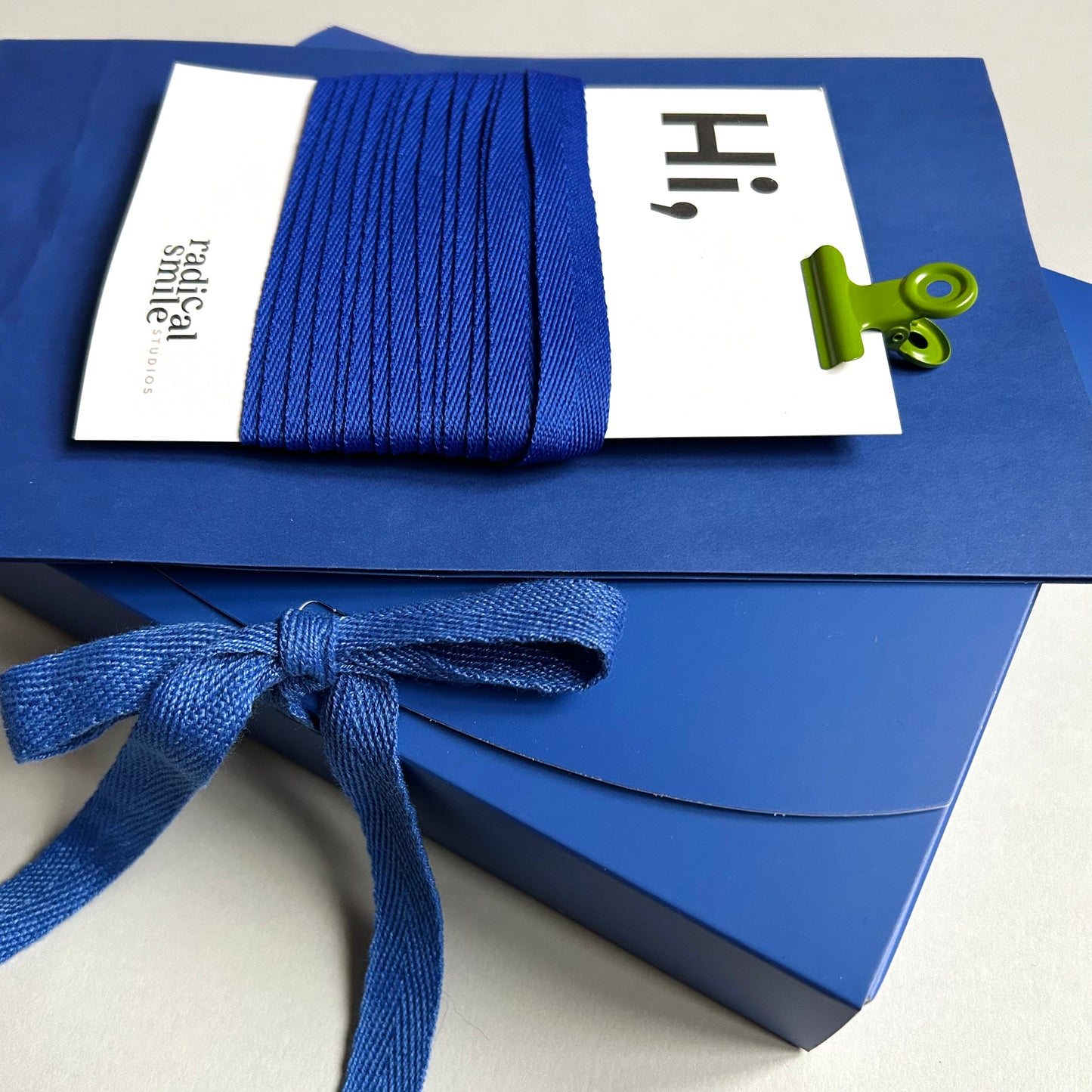 Geschenkbox - uni, cobalt blau