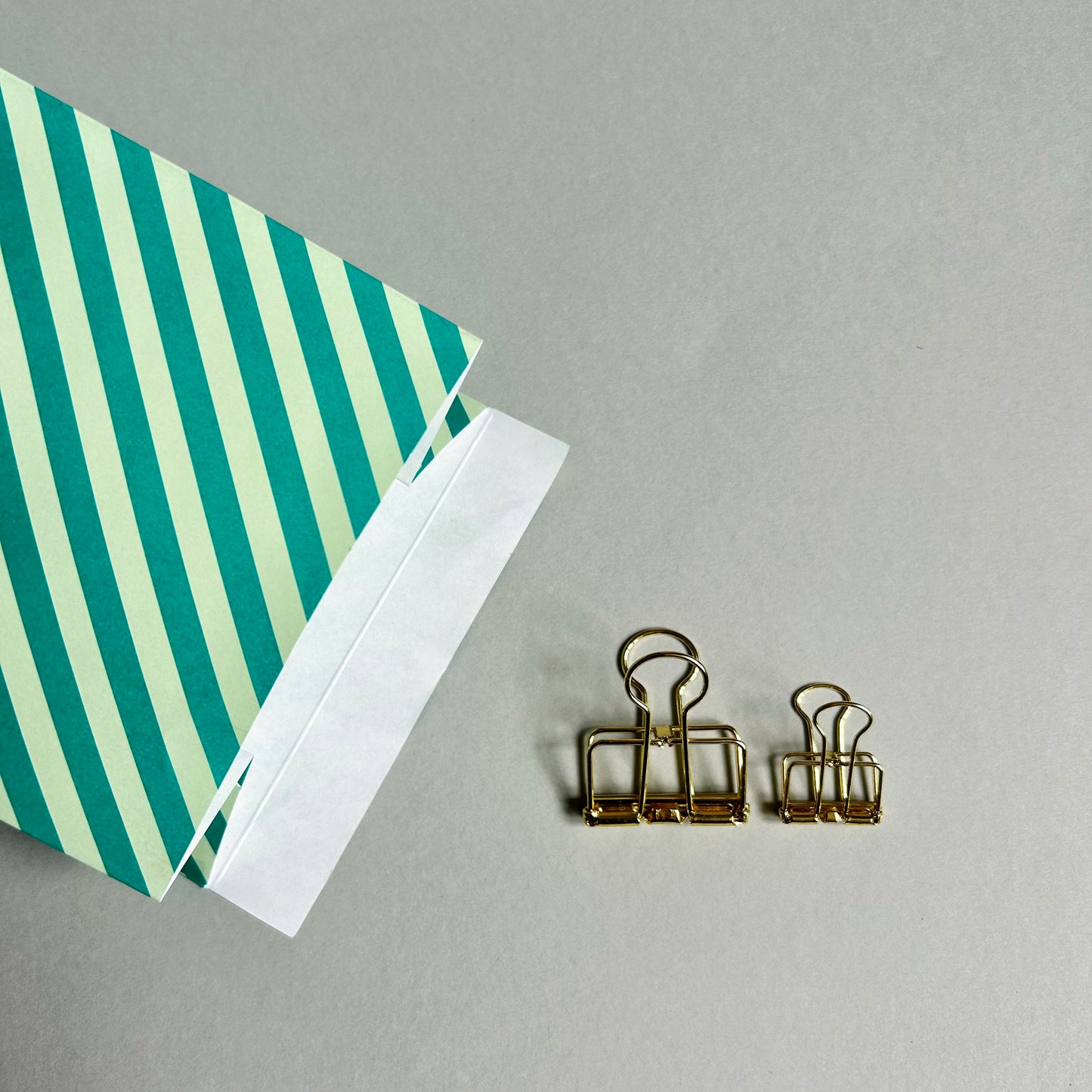 Clips - gold, 2 Größen