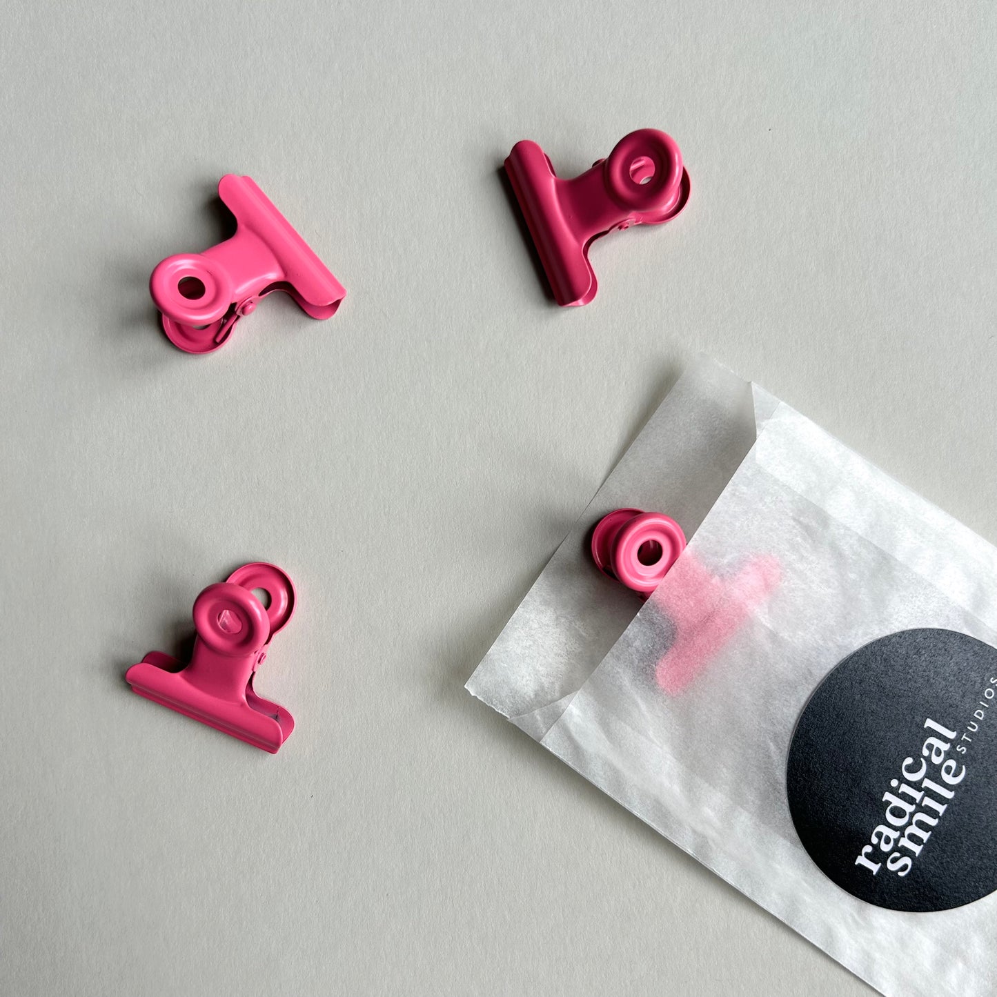 Clips - 3,1 cm, verschiedene Farben