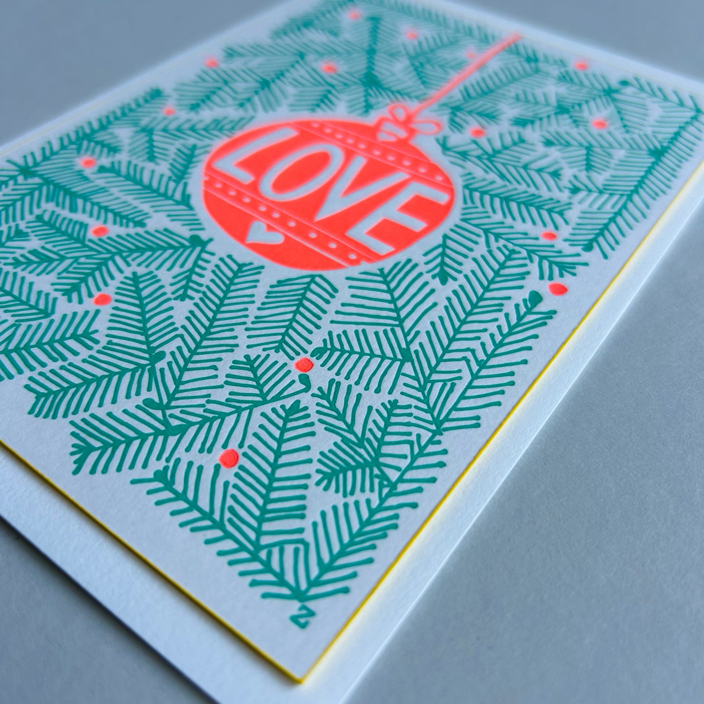 Postkarten - Letterpresse Weihnachten, diverse Motive