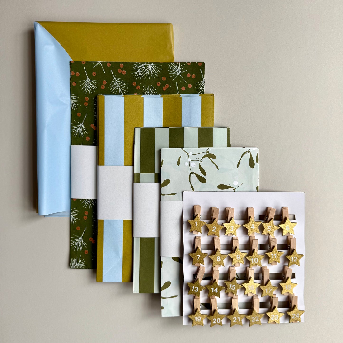 Adventskalender Bundle - green love