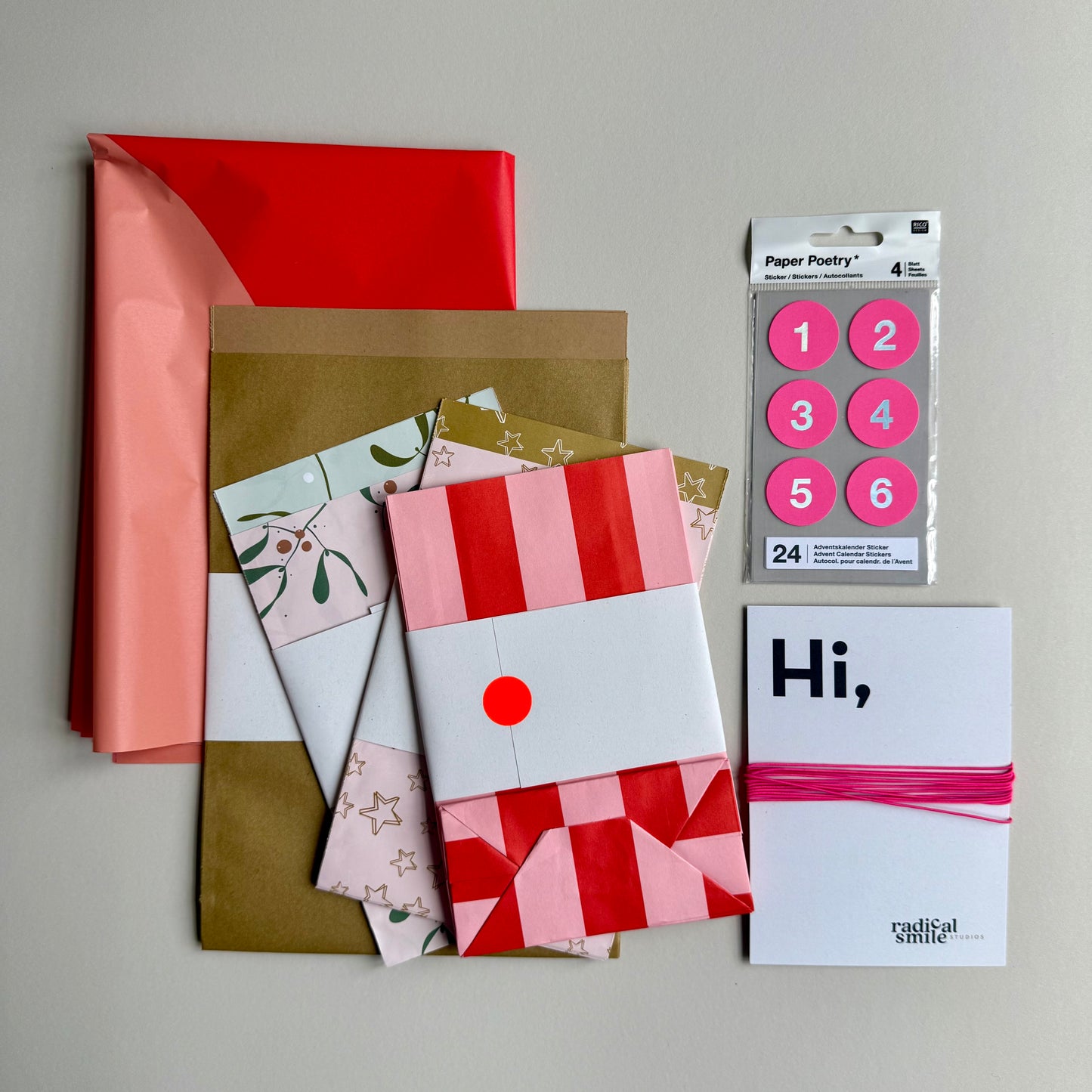 Adventskalender Bundle - pink love