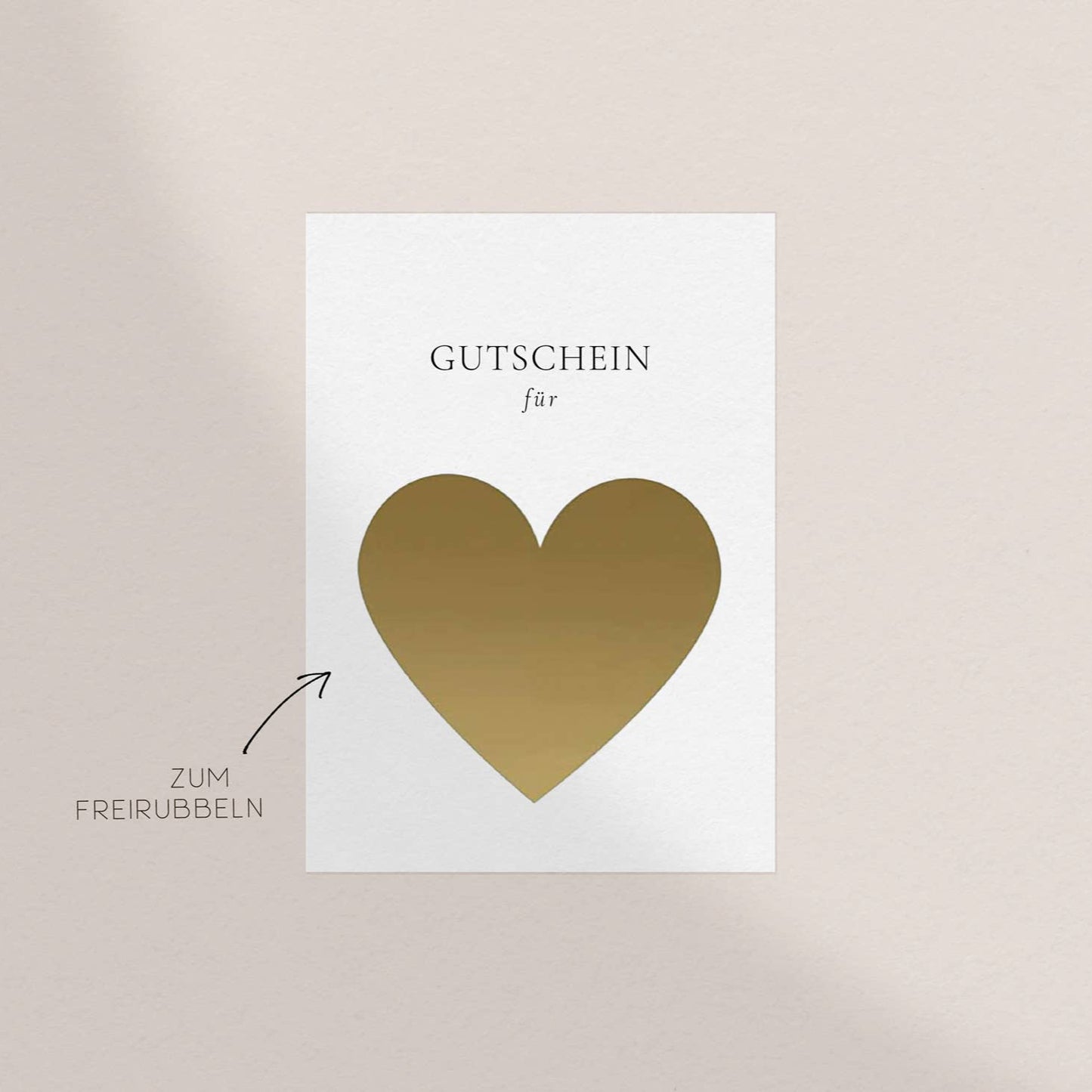 Rubbelkarte - Gutschein