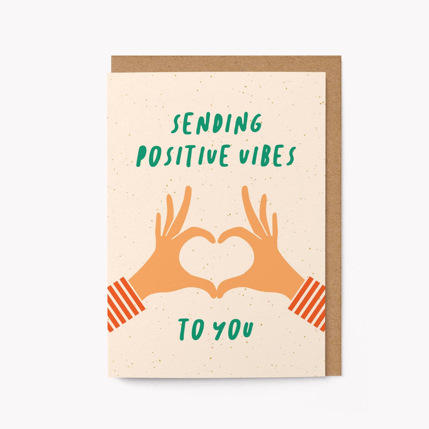 Klappkarte - Positive Vibes