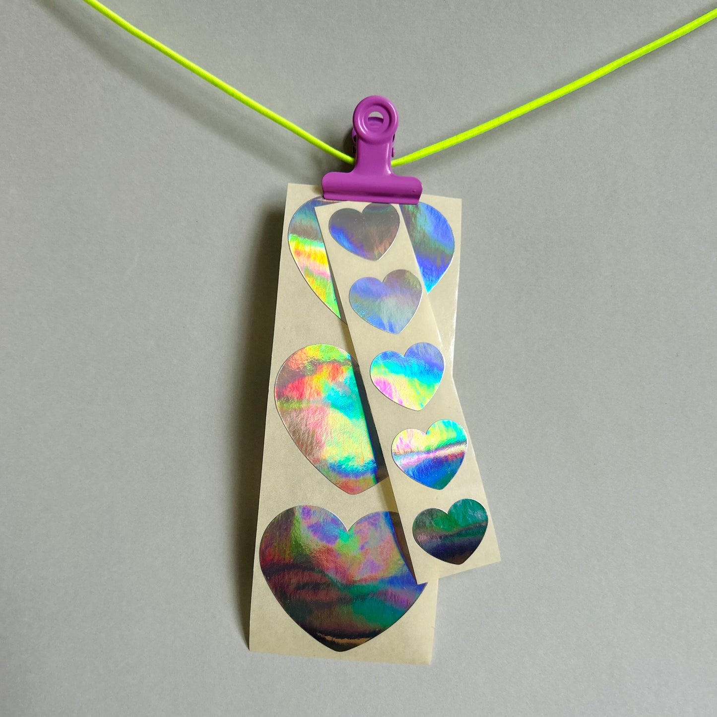 Sticker Set - Herzen holografic