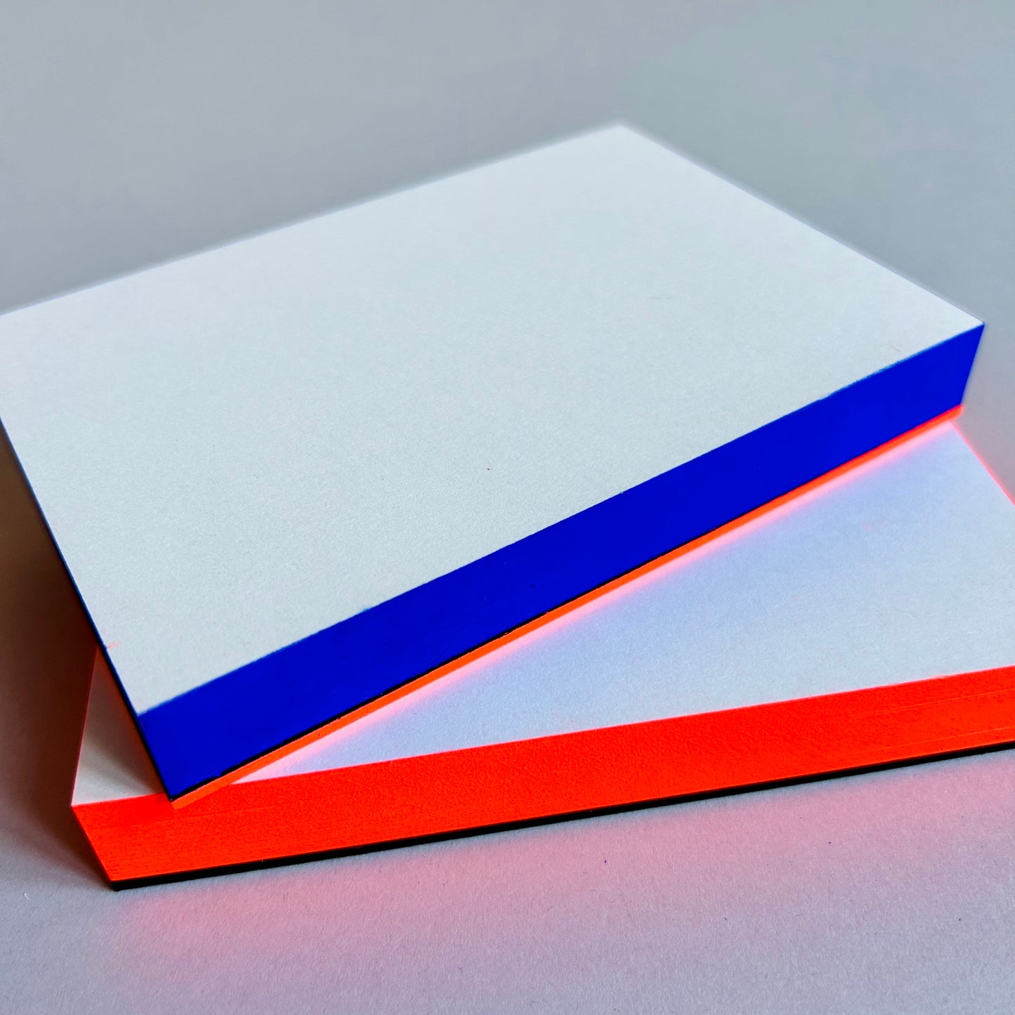 Notizblock - neon pink, neon orange, blau & neon gelb