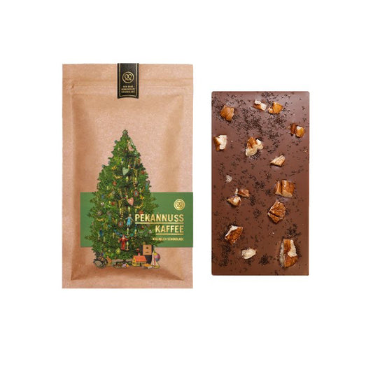 Weihnachtsschokolade Pekannuss Kaffee - Mutterland