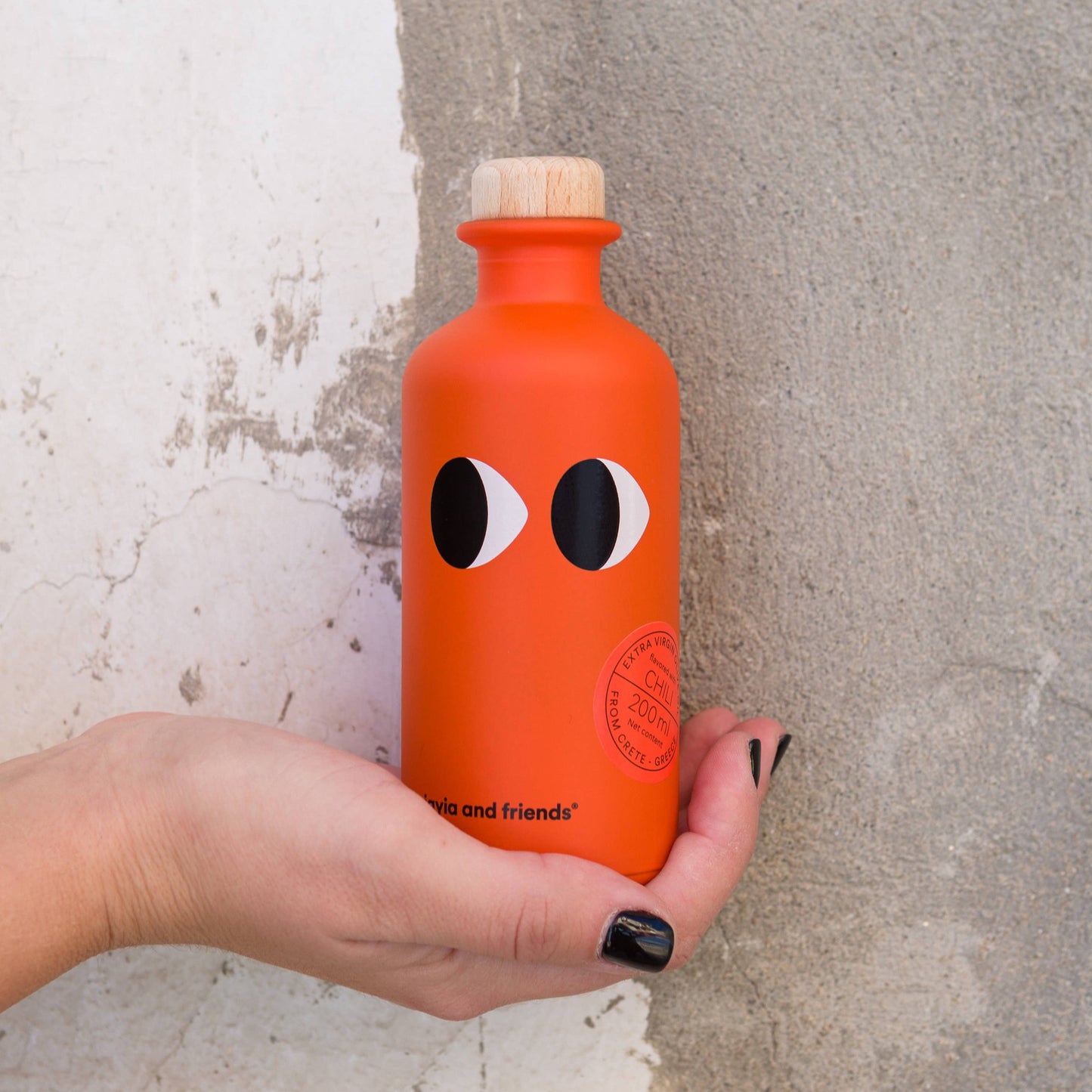 Natives Olivenöl extra mit Chili, 200 ml