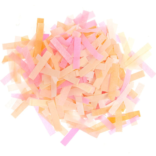 Konfetti-Mix, Krepp, rosa