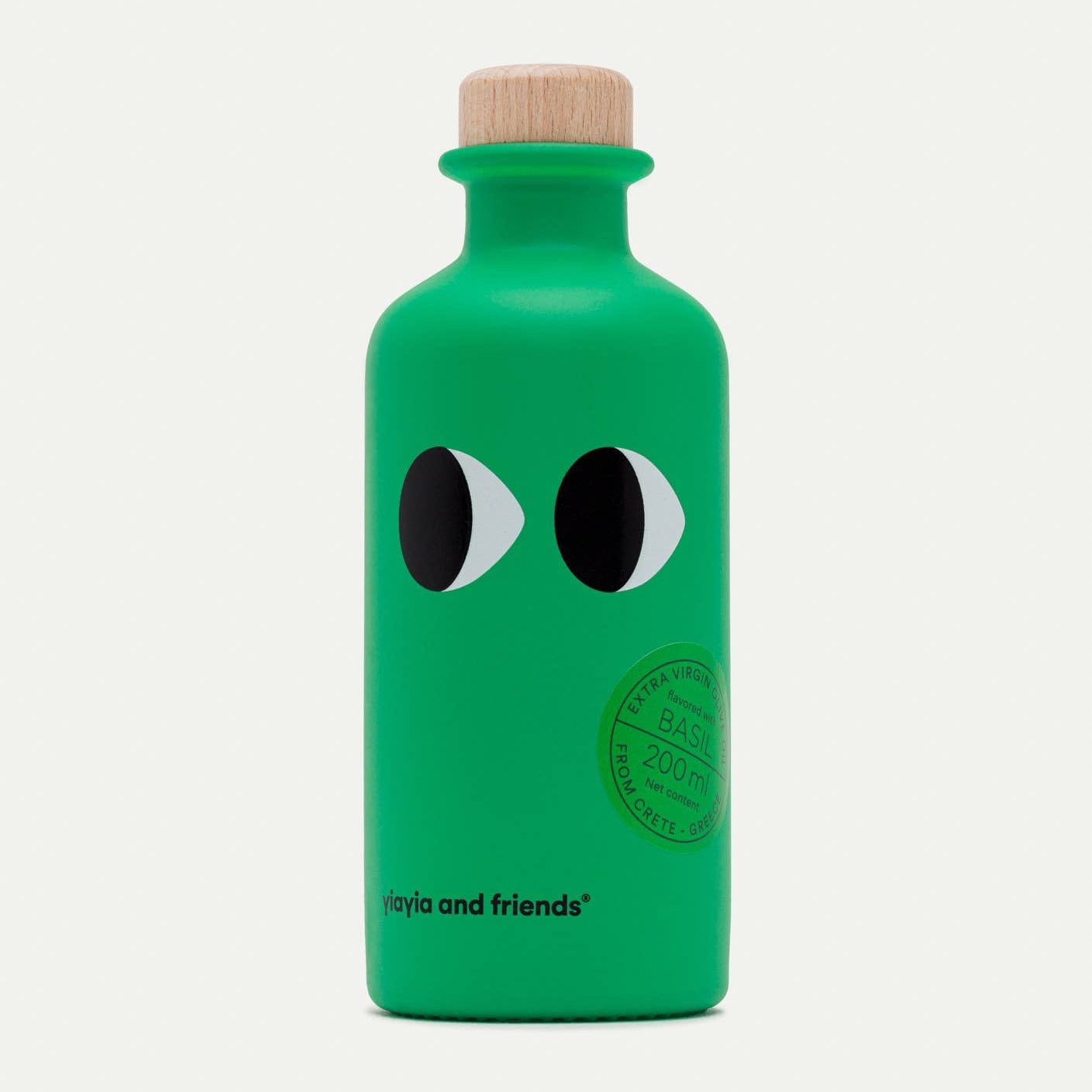 Natives Olivenöl extra mit Basilikum, 200 ml