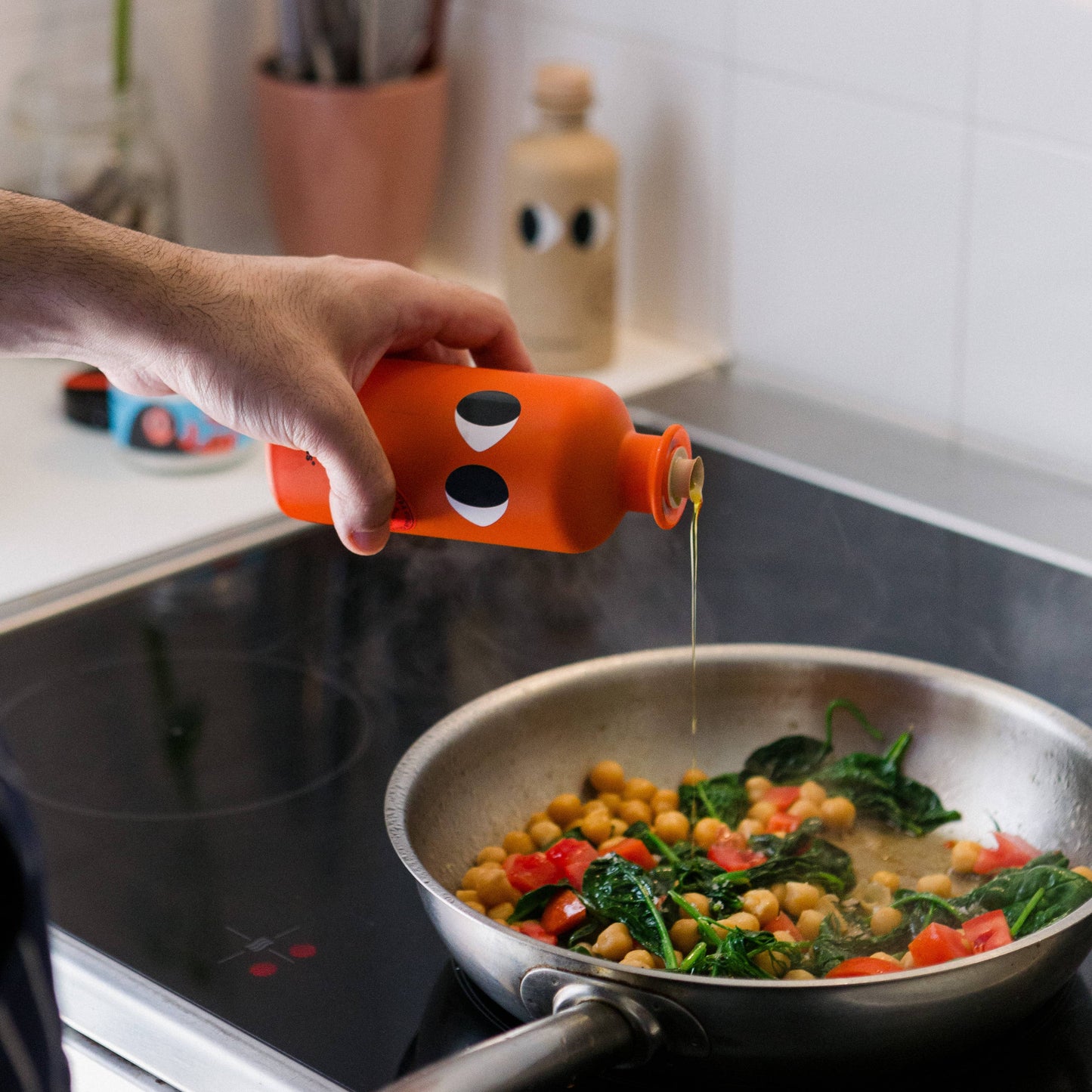 Natives Olivenöl extra mit Chili, 200 ml