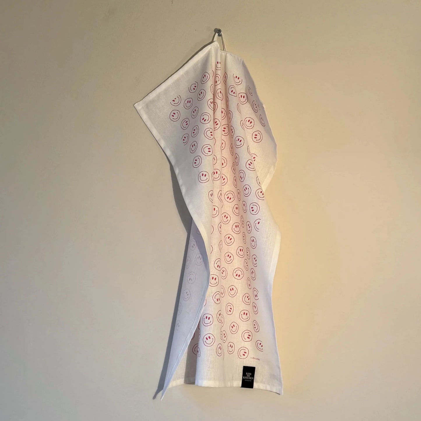 Geschirrhandtuch - Smiley, diverse Farben