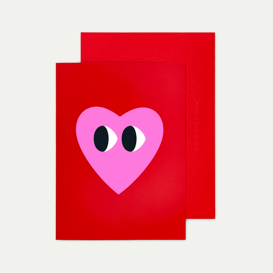 Klappkarte - Be my Valentine