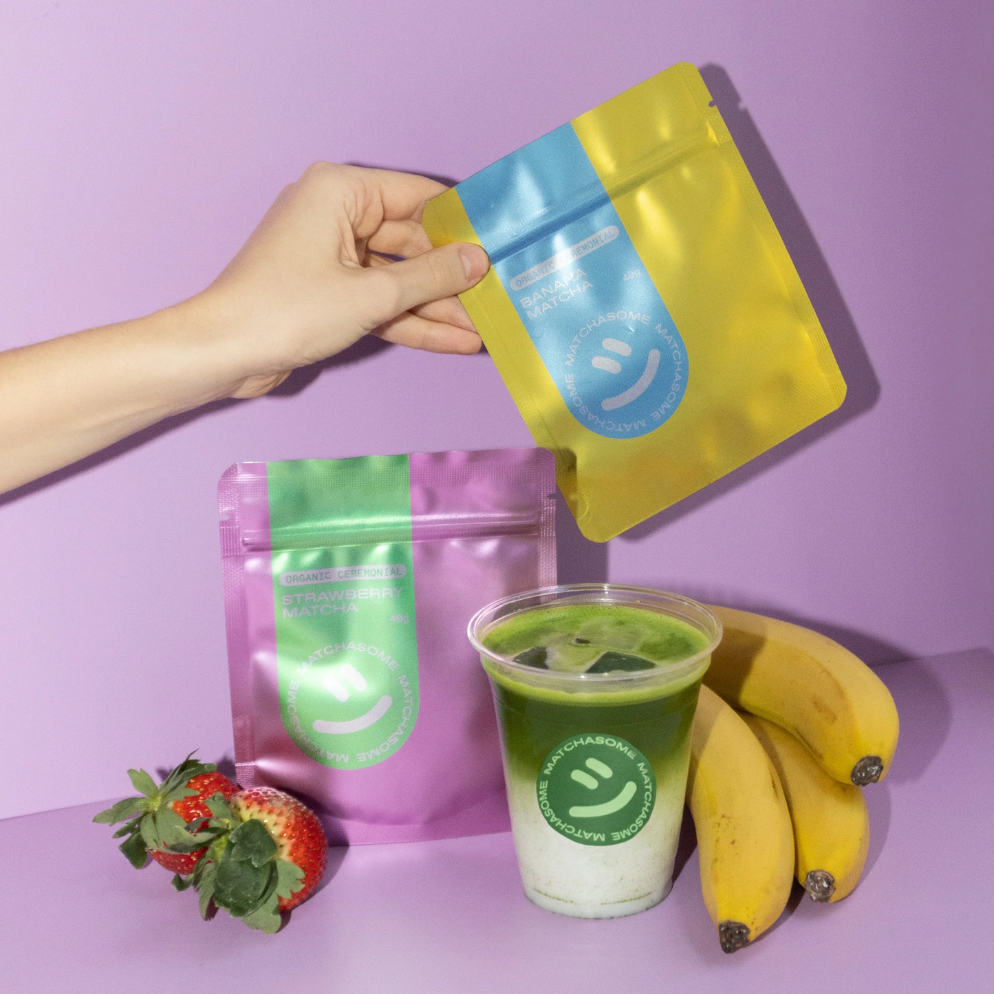 Bio Ceremonial Strawberry Matcha, 40G