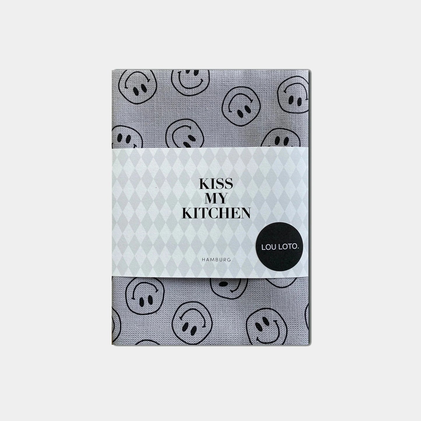 Geschirrhandtuch - Smiley, diverse Farben