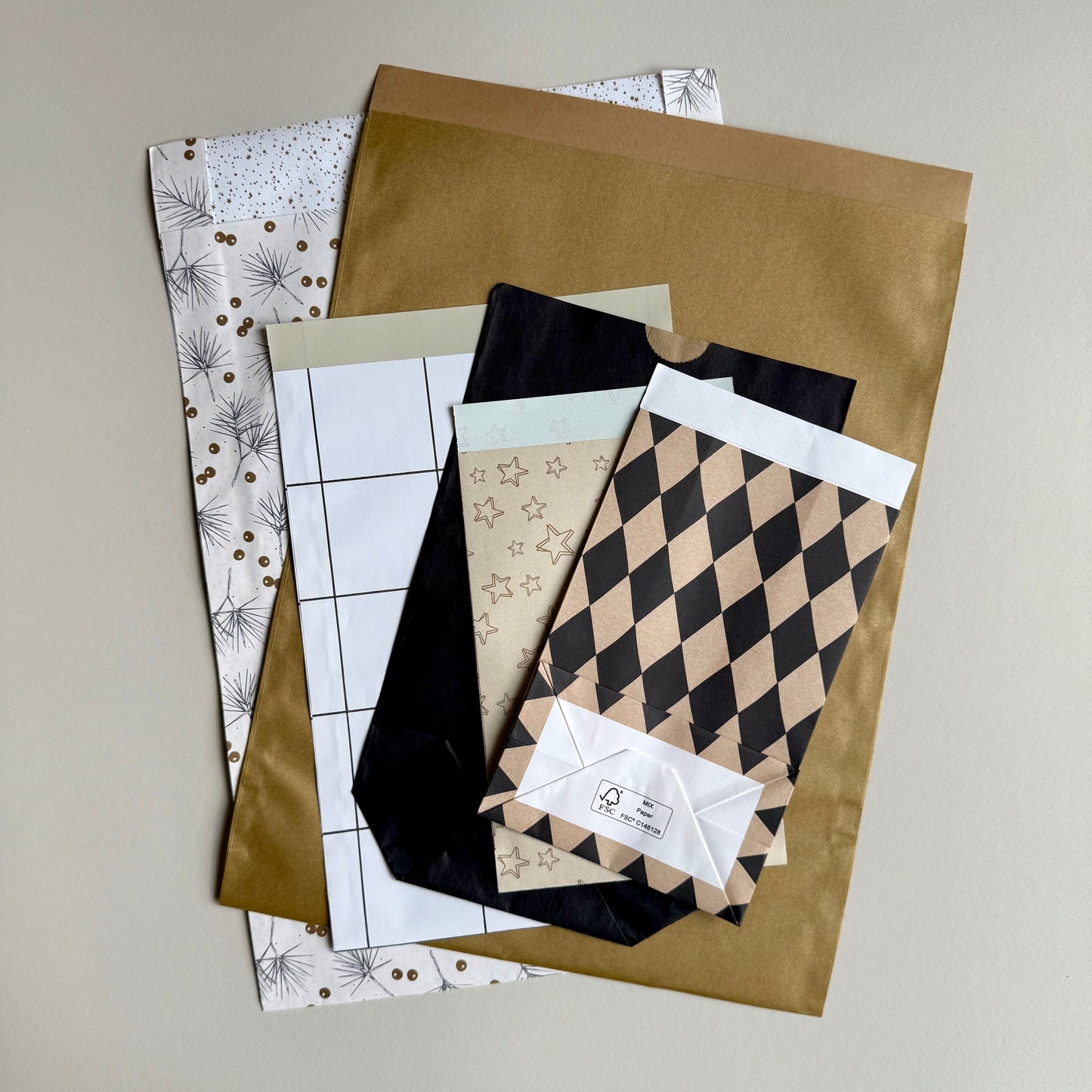 Starter Set - X-Mas black & white