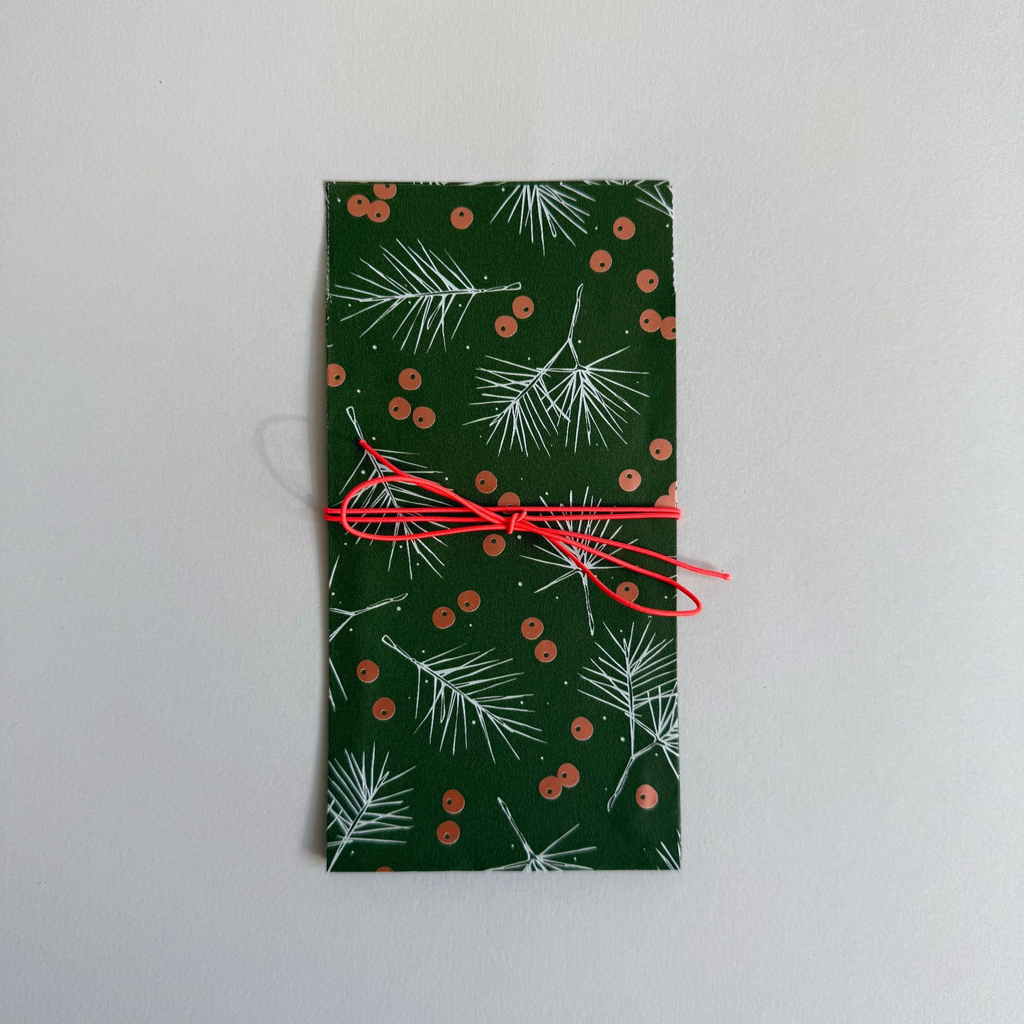 Flatbags - Zweige & Beeren, grün, diverse Größen