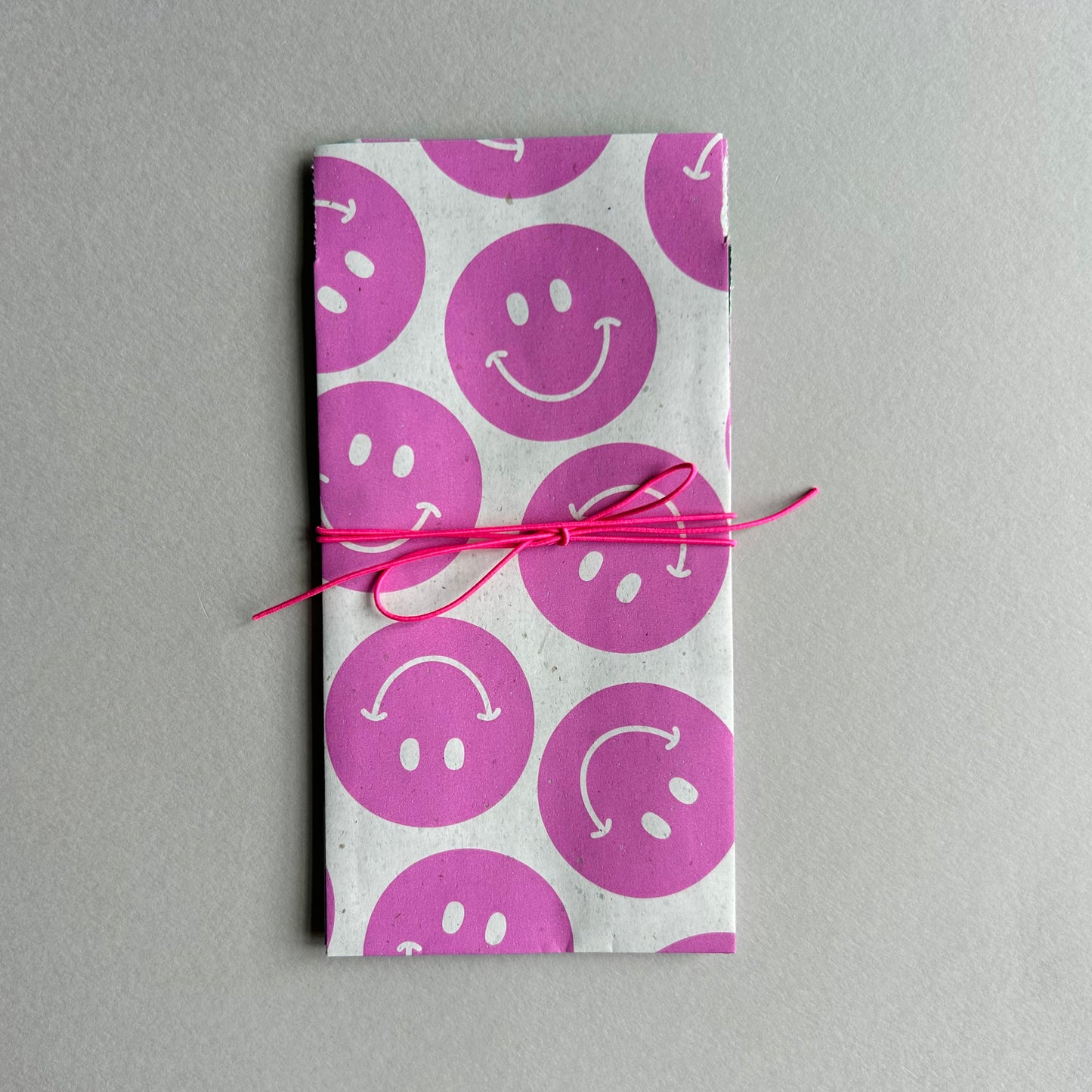 Flatbags - Smileys, pink, diverse Größen