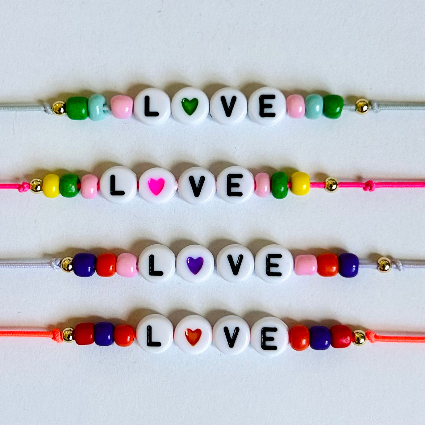 Armband -  Love, 4 Varianten