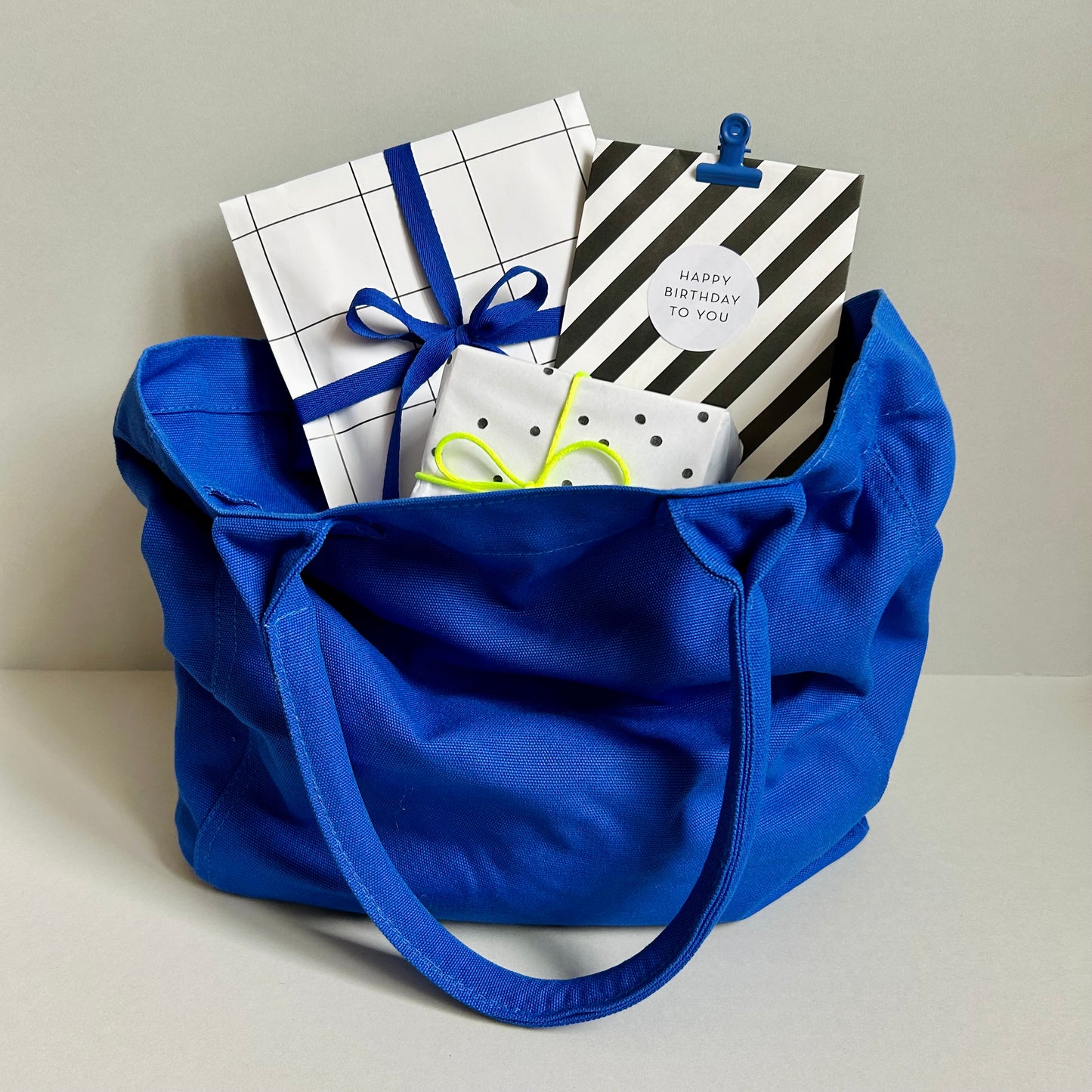 Shopper - cobalt blau uni, B-Ware