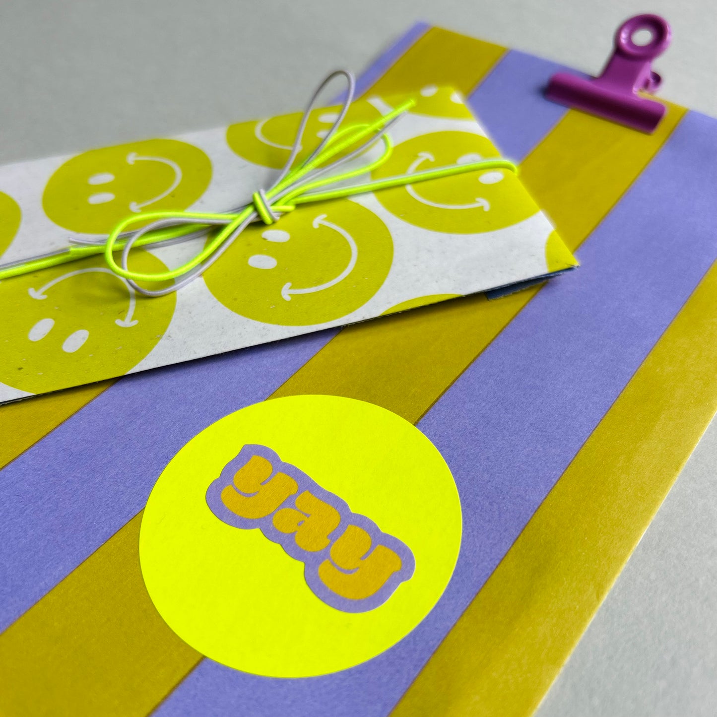 Sticker Set - hooray/happy/yay