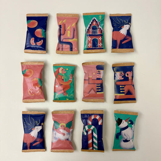 Minitüten X-Mas Popcorn - Knalle, diverse Sorten