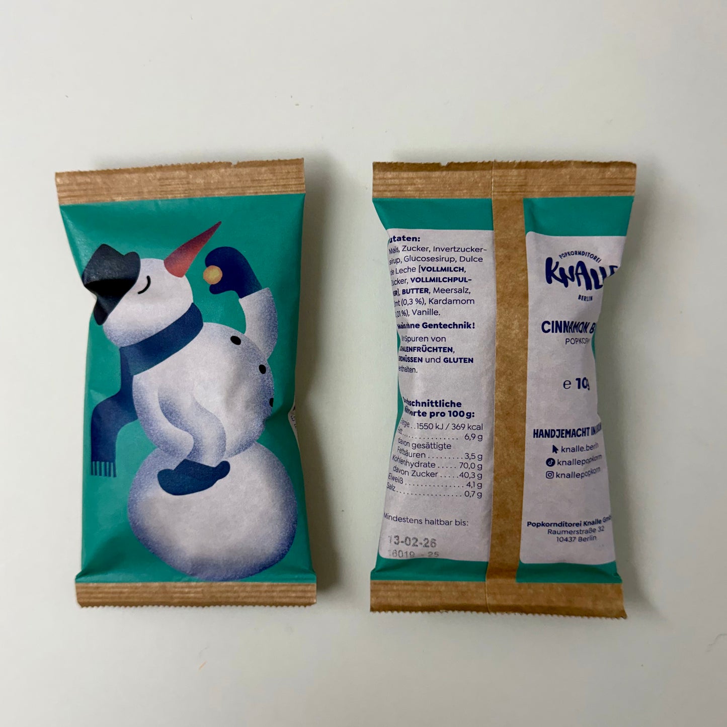 Minitüten X-Mas Popcorn - Knalle, diverse Sorten