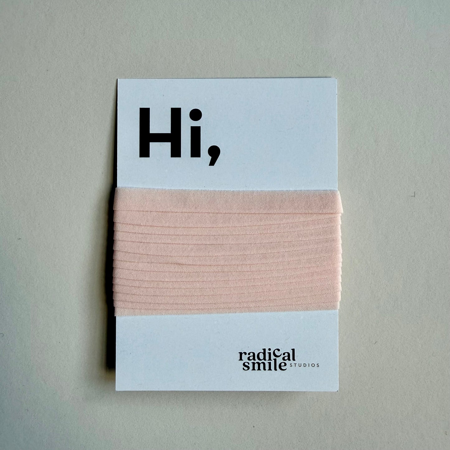 Geschenkband elastic - flach