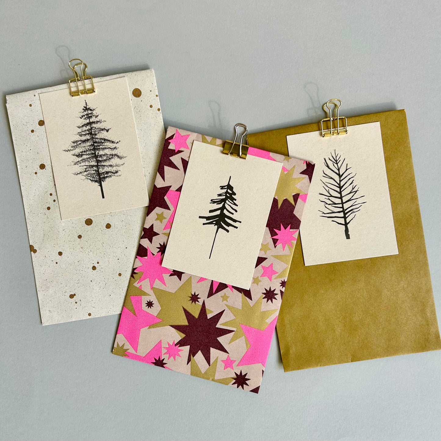 Postkarten mini - Tannen