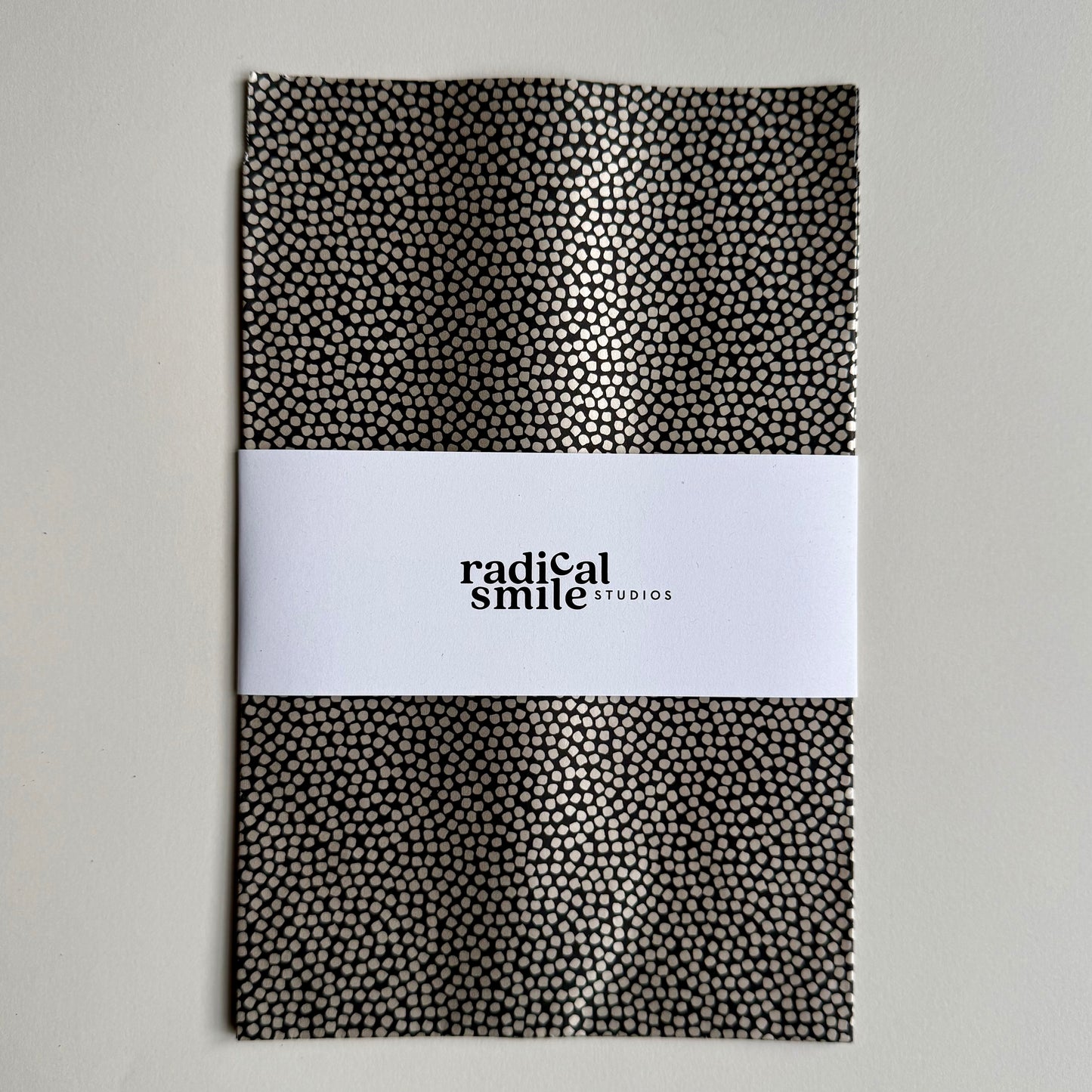 Flatbags -Dots, black/champagner