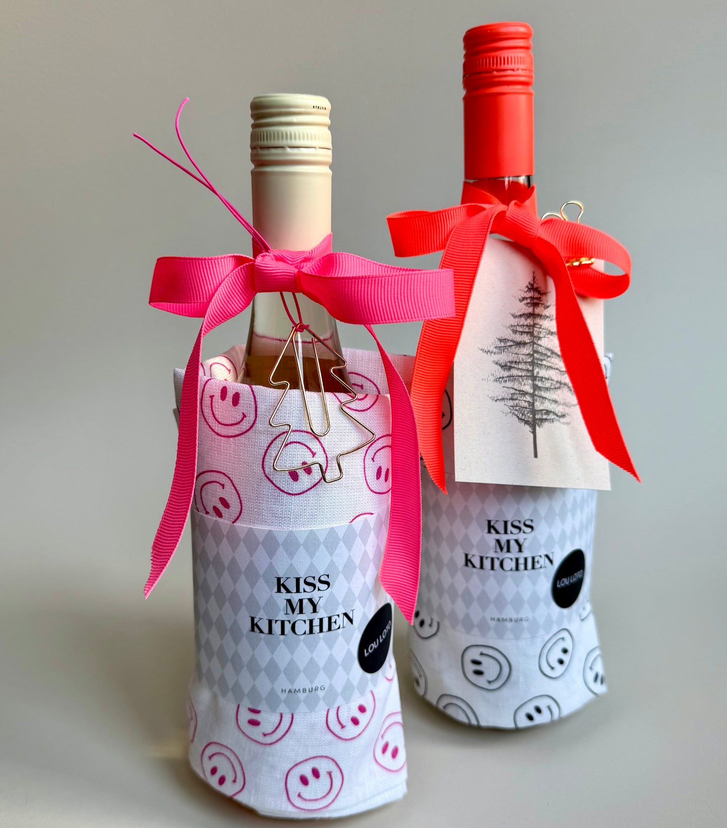 Geschirrhandtuch - Smiley, diverse Farben