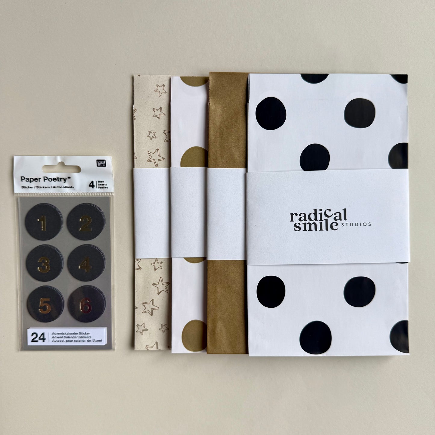 Adventskalender Bundle - Black & White