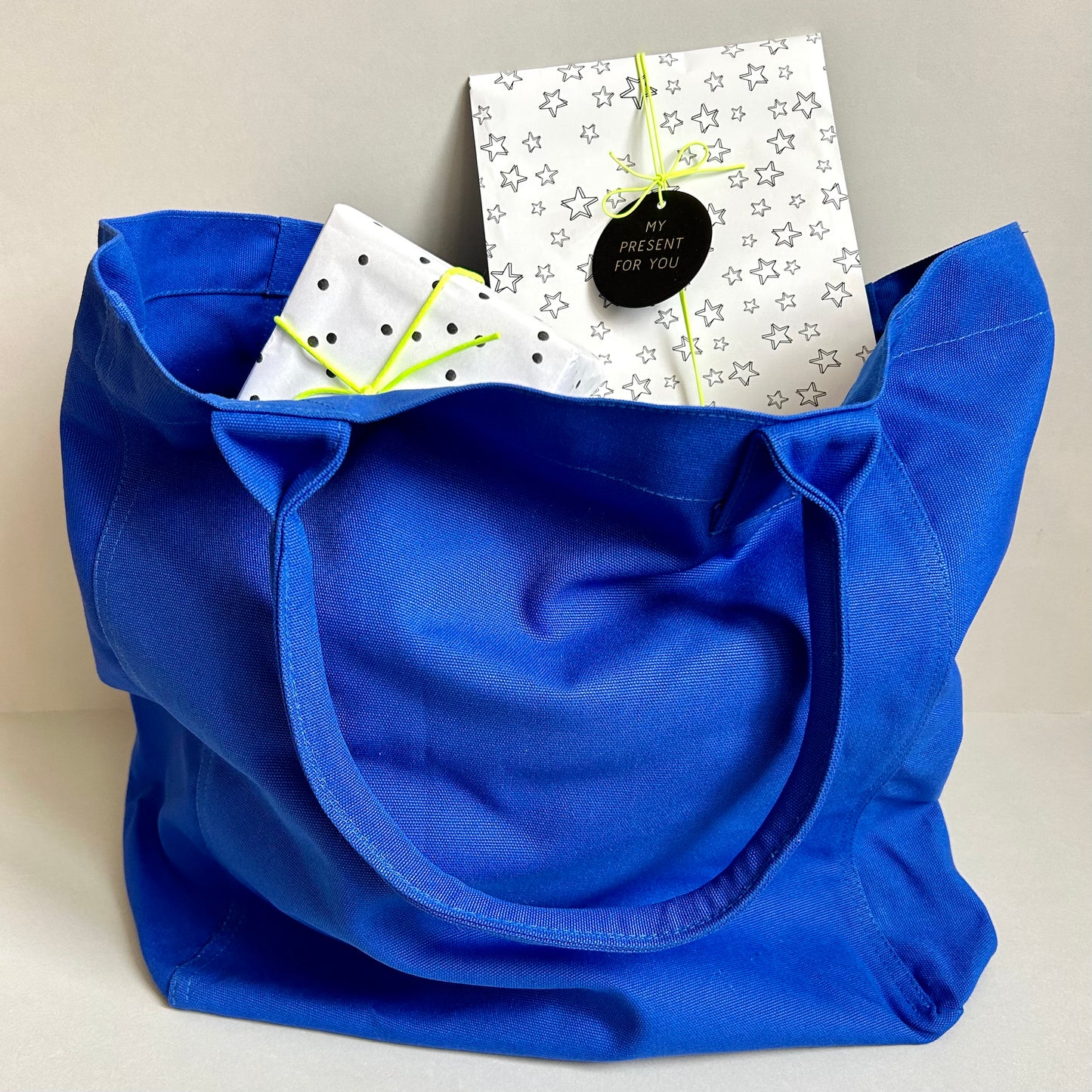 Shopper - cobalt blau uni, B-Ware