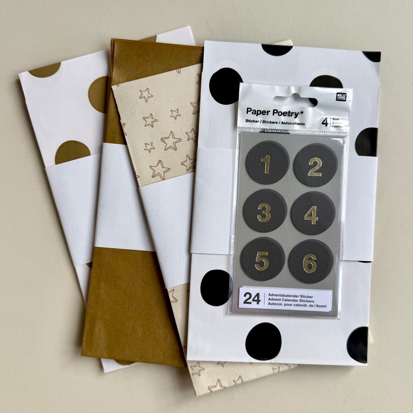 Adventskalender Bundle - Black & White