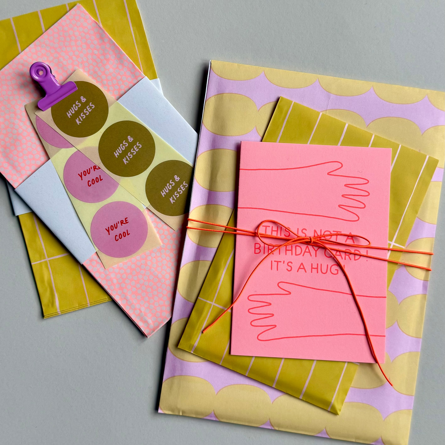 Sticker Set - you're cool/hugs & kisses