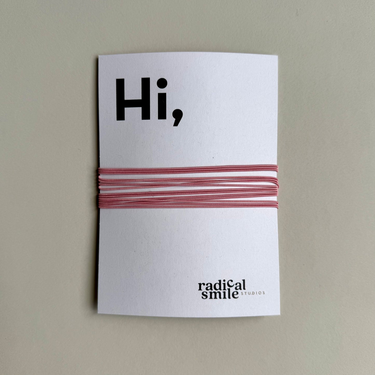 Geschenkband elastic - 1 mm, diverse Farben