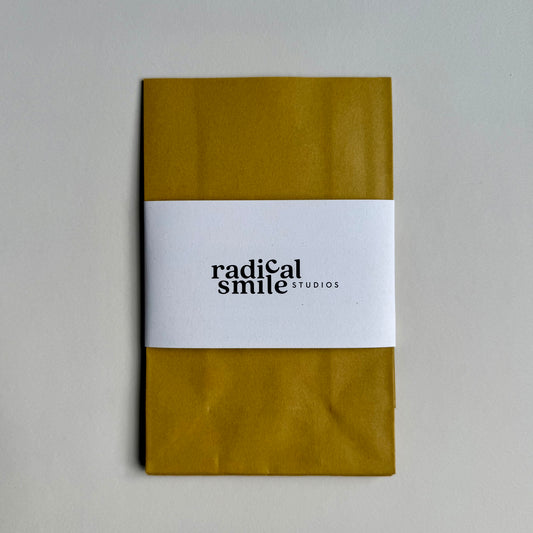 Blockbottombags - uni, oliv