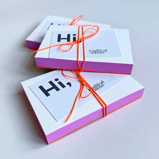 Notizblock - diverse Farben