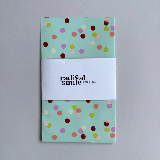 Flatbags - Konfetti, mint