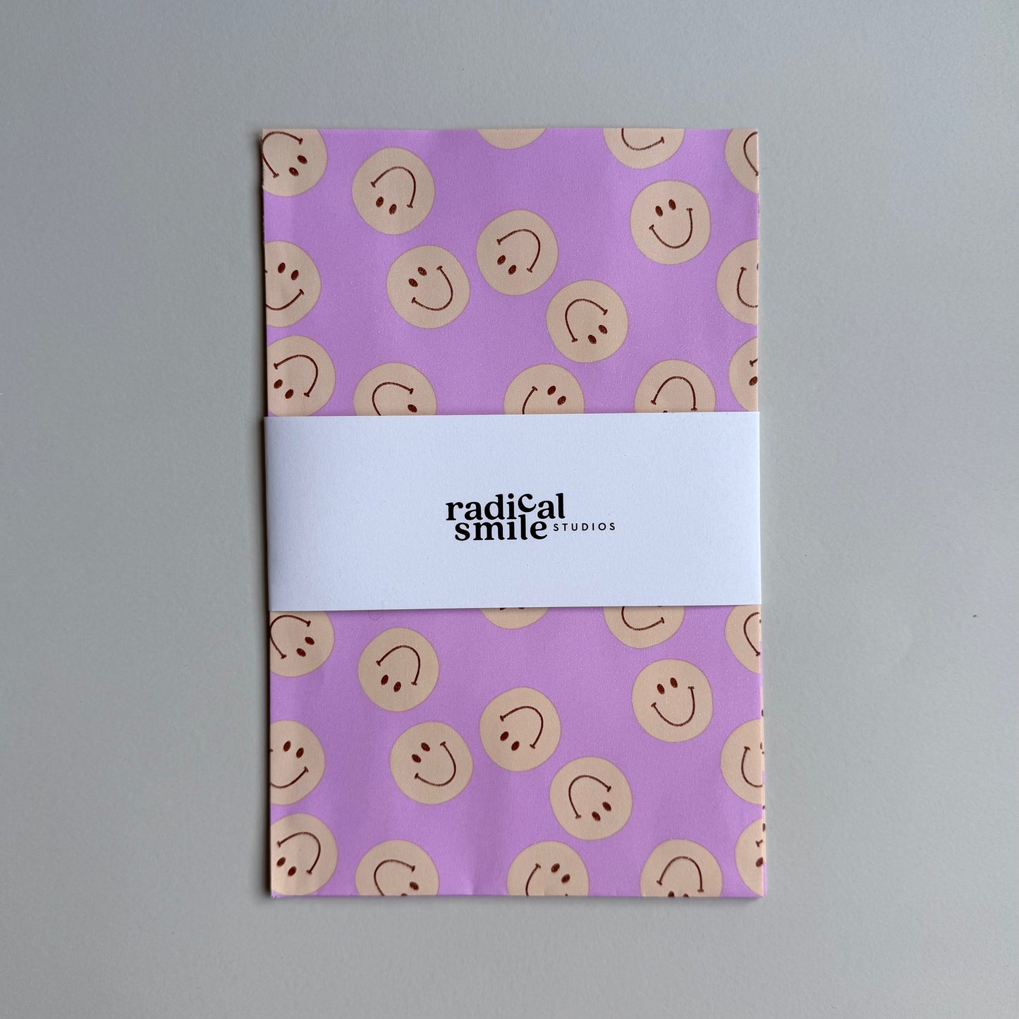 Flatbags - Smileys, rosa/peach