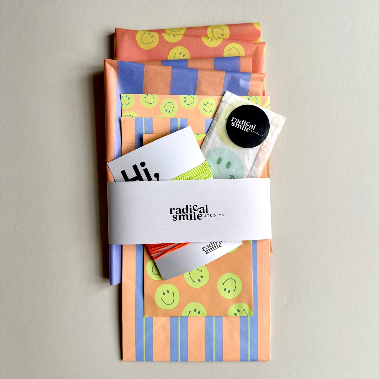Starter Set - 'orange smile'